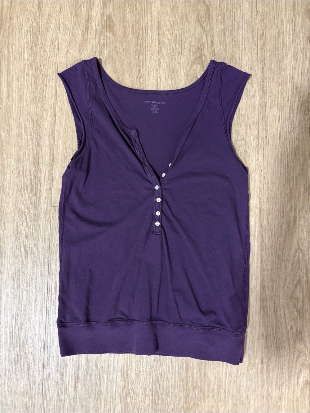 Brandy Melville Purple Sleeveless Tank